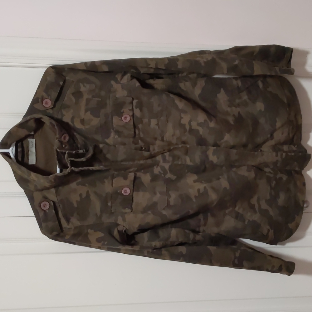 Kersh military style camo jacket